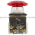 Allen Bradley 800T-FXJQH24RA Illuminated P.B. Type 4,13 2 Position Push-Pull Full V LED High Visibilty 24V Red Jumbo Mushroom Cap Product Image
