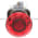Allen Bradley 800T-FXJQH24RA5 Push Button Type 3,14 2 Position Push-Pull Full V-LED High Visibility Red Jumbo Mushroom Cap Illuminated Product Image