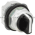 Allen Bradley 800T-J5KE7 Selector Switch Type 4,13 3 Position Spring Return From Right Black Std. Knob Product Image