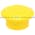 Allen Bradley 800T-N160E Mushroom Cap | Yellow Product Image