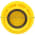 Allen Bradley 800T-N160E Mushroom Cap | Yellow Product Image