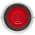 Allen Bradley 800T-N20 Pushbutton Cap Pilot Light, Glass, Red Product Image
