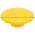 Allen Bradley 800T-N247Y 800T Non-Illum. Plastic Mushroom Cap, Yellow Product Image