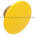 Allen Bradley 800T-N248Y Non-Illuminated Metal Jumbo Mushroom Cap, Yellow Product Image
