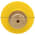Allen Bradley 800T-N248Y Non-Illuminated Metal Jumbo Mushroom Cap, Yellow Product Image