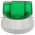Allen Bradley 800T-N297G Illuminated Standard Knob Green Product Image