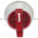 Allen Bradley 800T-N297R Selector Switch Knob | Red Product Image