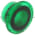 Allen Bradley 800T-N301G Push Button Accessory Illuminated Twist or Pull Release Cap Green Product Image