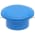 Allen Bradley 800T-N302C Mushroom Button Push-Pull/Twist Cap Non-Illuminated Blue Product Image