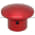 Allen Bradley 800T-N311R Non-Illum. Padlocking Metal Mushroom Cap, Red Product Image