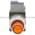 Allen Bradley 800T-PSH16A 800T Small Pilot Light,Amber,Transformer Product Image