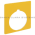 Allen Bradley 800T-X679 Legend Plate Blank Yellow Product Image