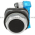 Allen Bradley 800TC-A2D2V Pushbutton | Finger Safe Product Image