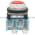 Allen Bradley 800TC-A6A4R Pushbutton | Finger Safe Product Image