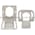 Banner SMB30UR-52516 Stainless Steel Bracket 
Two Pieces Product Image
