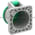 Cooper Industries E1016SC-35 Snap Back Cover, Green Product Image