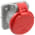 Cooper Industries E1016SC-36 Snap Back Cover, Red Product Image