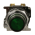 Cutler-Hammer 10250T76G Pushbutton W/Contact 1-N/O 1-N/C Green | 10250T76G Product Image