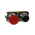Cutler-Hammer 10250TA68 Pushbutton Red Mushroom Black Flush | Eaton 10250TA68 Product Image
