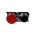 Cutler-Hammer 10250TA68 Pushbutton Red Mushroom Black Flush | Eaton 10250TA68 Product Image