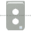 Cutler-Hammer 10250TF12 Push Button Enclosure Cover Product Image