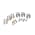 Cutler-Hammer C351KD22-61R Fuse Clip Kit 30 amp 600 Volt 60 amp 250Volt Product Image