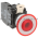 Cutler-Hammer E22GD2X4WB Pushbutton Emergency Stop Push/Pull | Eaton Product Image