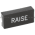 Cutler-Hammer E30KB122 Extended Button Black | " Raise " Product Image