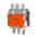 Cutler-Hammer VM610CJZ1 Vacuum Mining Contactor Product Image