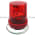 Federal Signal 121S-120R Beacon Warning Light | Red Vitalite Product Image