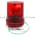 Federal Signal 121S-120R Beacon Warning Light | Red Vitalite Product Image