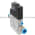 Festo CPE18-M2H-3GLS-QS-10 Air Solenoid Valve Product Image