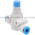 Festo GR-QS-4 One-Way Flow Control Valve Product Image