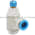 Festo GRLA-1/2-QS-12-RS-D One-Way Flow Control Valve Product Image