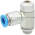 Festo GRLA-1/8-QS-6-D One-Way Flow Control Valve Product Image