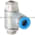 Festo GRLZ-1/8-QS-6-D One-Way Flow Control Valve Product Image