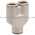 Festo NPQM-Y-Q10-E-P10 Push-In Y-Connector Product Image