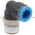 Festo QSL-1/2-12 Push-In L-Fitting Product Image