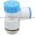 Festo VFOE-LE-T-G14-Q8 One-Way Flow Control Valve Product Image
