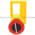 General Electric GPEPKA Emergency Push Button Key Lock Mushroom Product Image