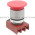 General Electric P9MET4RN1 Pushbutton 22mm 2Pos Push/Pull Maint 40mm Red Mush | ABB 1SFA184061R9001 Product Image