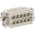 Harting 09 20 010 2812 Han 10A-BU-S Female Insert Product Image