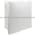 Hoffman HJ1816HWPL2LG Flat Cover with Latches Type 4X, 17.81x15.81x8.86, Light Gray, Fiberglass Product Image