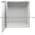 Hoffman HJ1816HWPL2LG Flat Cover with Latches Type 4X, 17.81x15.81x8.86, Light Gray, Fiberglass Product Image