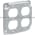 Hubbell 907C 4" Steel Electrical Box Cover Product Image