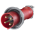 Hubbell HBL4100P7W Pin and Sleeve Watertight Plug Product Image