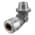 Hubbell NHC1024 Cord Connector | Aluminum 1/2&quot; Product Image