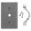 Hubbell NP12GY Control Product Image