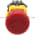 Idec XW1E-LV422Q4M-R 22mm Emergency-Stop Lighted Product Image