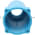 Meltric 61-3A013-1-CG Poly Handle 1"NPT Product Image